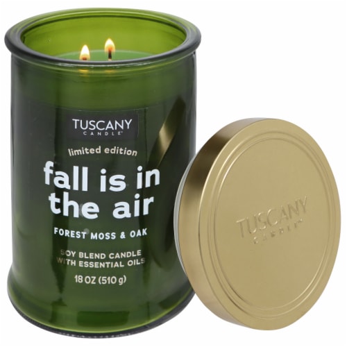 Tuscany Candle Limited Edition Scented Jar Candle - Fall Is In The Air Perspective: right