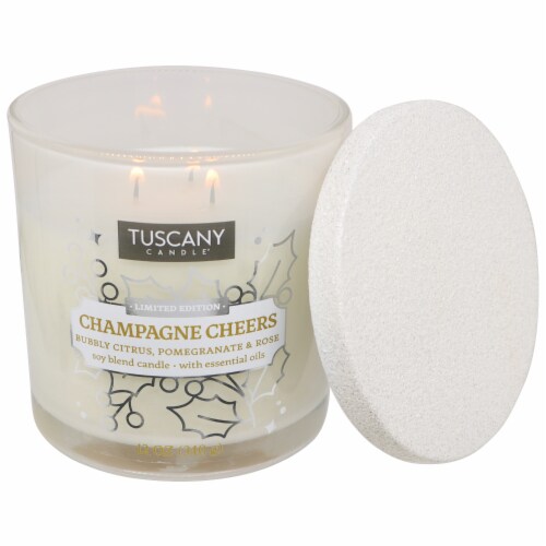 Tuscany Limited Edition Champagne Cheers Jar Candle Perspective: right