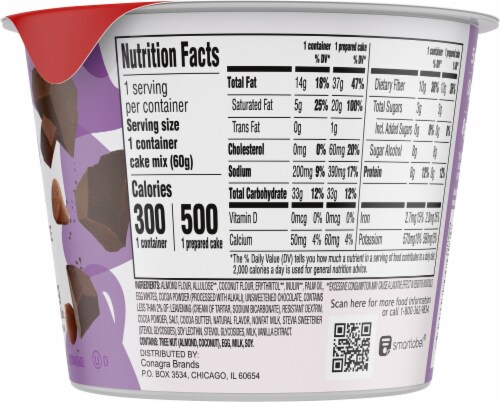 Duncan Hines® Keto Friendly Double Chocolate Cake Mix Perspective: right
