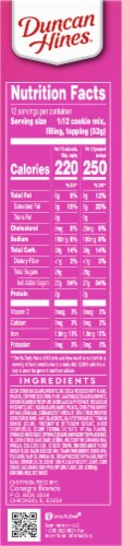 Duncan Hines Epic Cookies & Cream Flavored Cookie Mix Kit Perspective: right