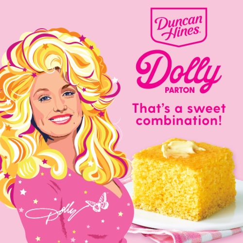 Duncan Hines Dolly Parton's Sweet Cornbread & Muffin Mix Perspective: right