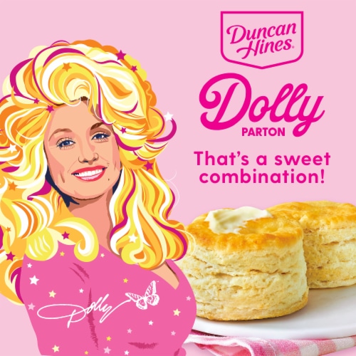 Duncan Hines Dolly Parton's Buttermilk Biscuit Mix Perspective: right