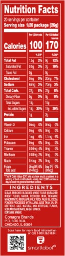 Duncan Hines Milk Chocolate Brownie Mix Perspective: right