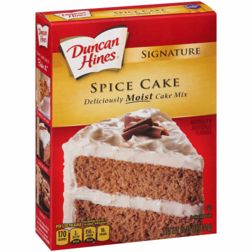 Duncan Hines Signature Spice Cake Mix Perspective: right