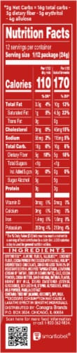 Duncan Hines® Keto Friendly Chewy Fudge Brownie Mix Perspective: right