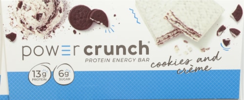 Power Crunch® Cookies and Creme Protein Energy Bar Perspective: right