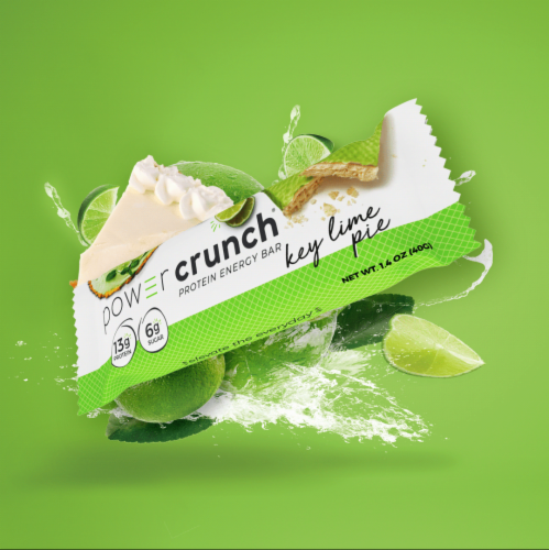 Power Crunch Key Lime Pie Protein Energy Bars Perspective: right