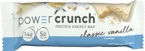Power Crunch Vanilla Protein Energy Bars Perspective: right