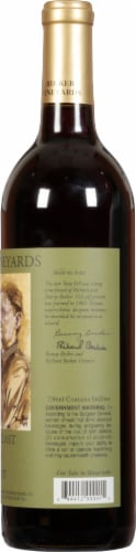 Becker Vineyards Iconoclast Merlot Perspective: right