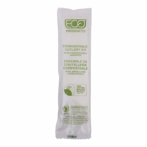 Eco-Products® KIT,PLANTWARE CUTLERY,WH EP-S015 Perspective: right