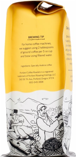 Portland Coffee Roasters Portland House Medium Roast Whole Bean Coffee Perspective: right