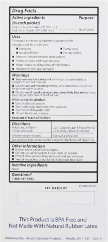 SinuCleanse Squeeze Nasal Wash Kit Perspective: right