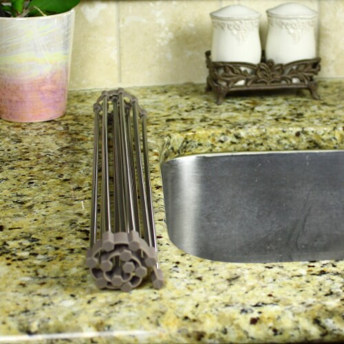 Grand Fusion Over the Sink Stainless Steel Dish Drying Rack Perspective: right