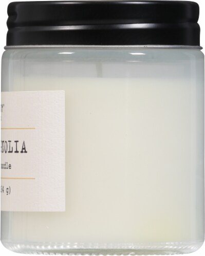 Foundry Candle Co White Magnolia Soy Wax Jar Candle Perspective: right