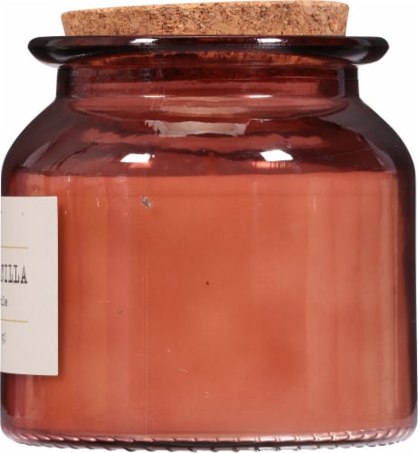 Foundry Candle Co. Rosewood Vanilla Soy Wax Candle - Orange Perspective: right