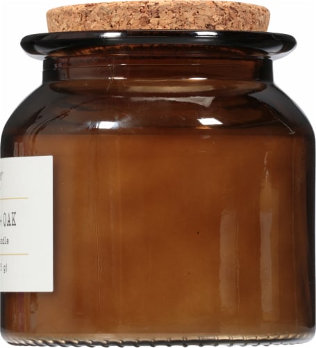 Foundry™ Candle Co. Whiskey + Oak Soy Blend Candle Perspective: right