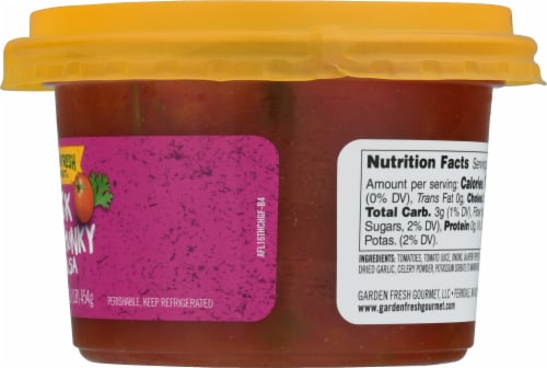 Garden Fresh Gourmet® Medium Thick N' Chunky Salsa Perspective: right
