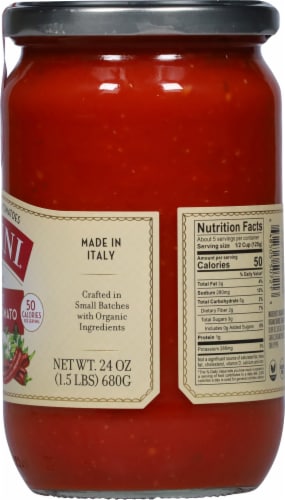 Lucini® Italia Organic Spicy Tuscan Tomato Sauce Perspective: right
