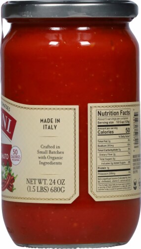 Lucini® Italia Organic Spicy Tuscan Tomato Sauce Perspective: right