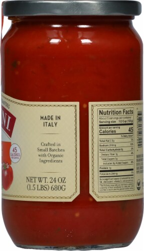 Lucini® Italia Organic Tuscan Tomato Sauce Perspective: right