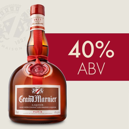 Grand Marnier Cordon Rouge Liqueur Perspective: right