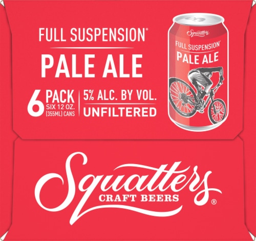 Squatters® Full Suspension® Pale Ale Craft Beer Perspective: right
