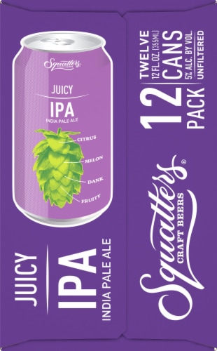 Squatters® Craft Beers Juicy IPA Beer Perspective: right