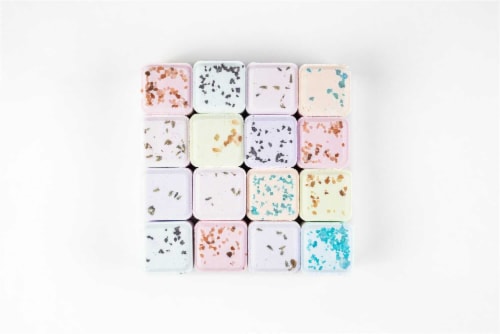 Shower Steamers, Set of 12 big fizzies, Cheer up Gift Set, Relaxing Gift Box Perspective: right