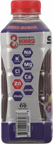 SueroX® Grape Boost Electrolyte Beverage Perspective: right