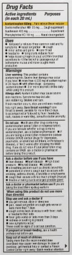 Tukol Max Strength Cold Sore Throat & Cough Medicine Perspective: right