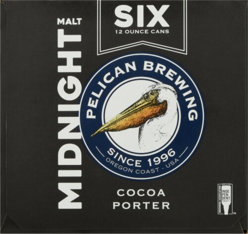 Pelican Brewing Company Midnight Malt Cocoa Porter Beer Perspective: right