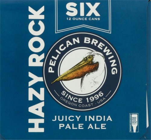 Pelican Brewing Company Hazy Rock Juicy India Pale Ale Beer Perspective: right
