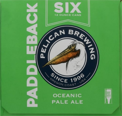 Pelican Brewing Company Paddleback Oceanic Pale Ale Beer Perspective: right