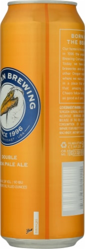 Pelican Brewing Company Beak Breaker Double India Pale Ale Beer Single Can Perspective: right