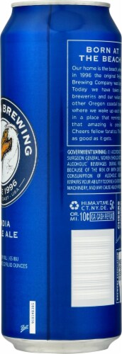 Pelican Brewing Company India Pelican Ale IPA Beer Perspective: right