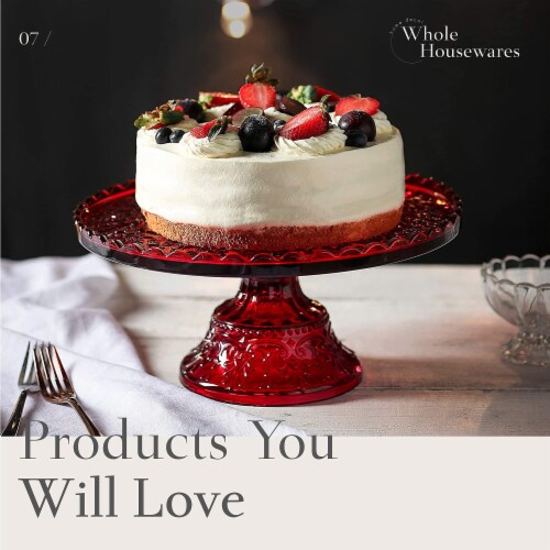 WHOLE HOUSEWARES | 8oz Clear Glass Dessert Bowls | Set of 4 Mini Trifle Footed Cups Perspective: right
