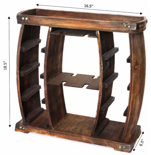 Rustic wine holder best sale