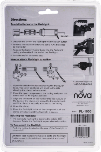 Nova WalkSafe Flashlight Perspective: right