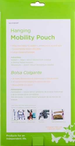 Nova Hanging Mobility Pouch - Black Perspective: right