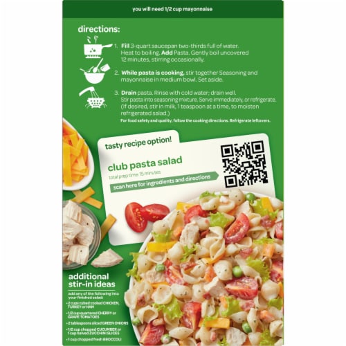 Betty Crocker Suddenly! Ranch & Bacon Pasta Salad 7.5 oz Perspective: right