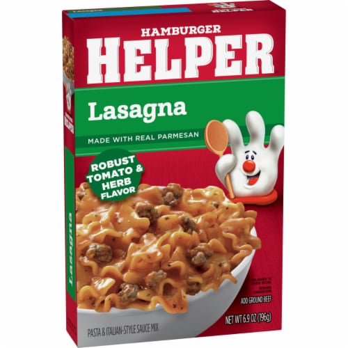 Hamburger Helper Pasta Lasagna Perspective: right