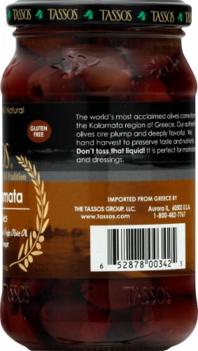 Tassos Pitted Kalamata Greek Olives Perspective: right