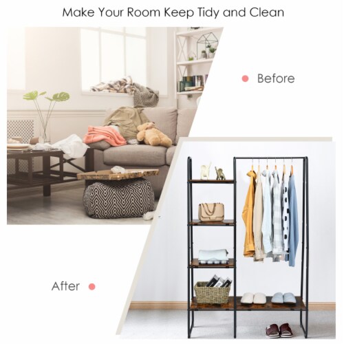 Closet organizer hanger bar hotsell