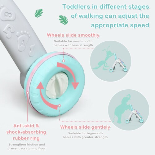 Baby Sit-to-Stand Learning Walker Toddler Activity Center Musical Toy w/ Lights Perspective: right