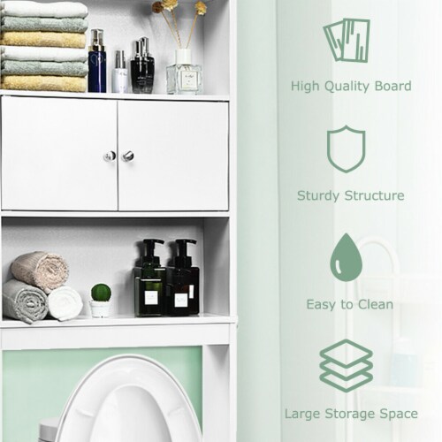 Shoppers Love the Spirich Over-the-Toilet Bathroom Shelf