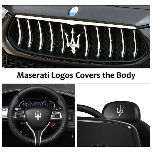 Costway 12V Maserati Licensed Kids Ride on Car w RC Remote