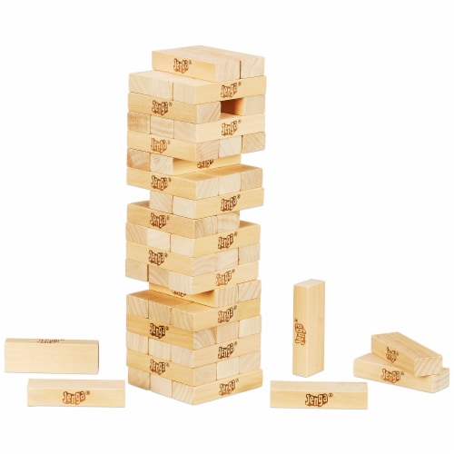Hasbro Classic Jenga Game Perspective: right
