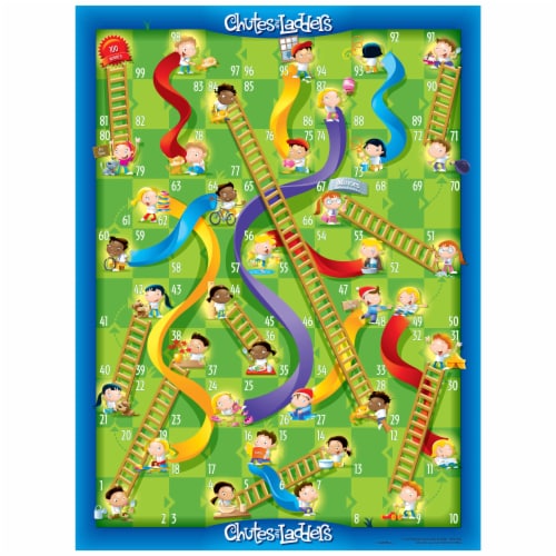 Chutes and Ladders® Board Game Perspective: right