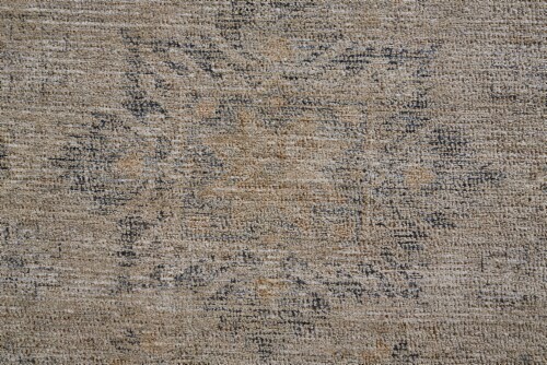 Feizy Caldwell Vintage Space Dyed Wool Rug - Latte Tan/Beige Perspective: right