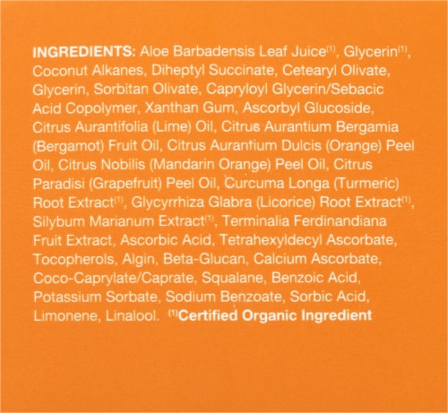Avalon Organics® Vitamin C Gel Cream Moisturizer Perspective: right